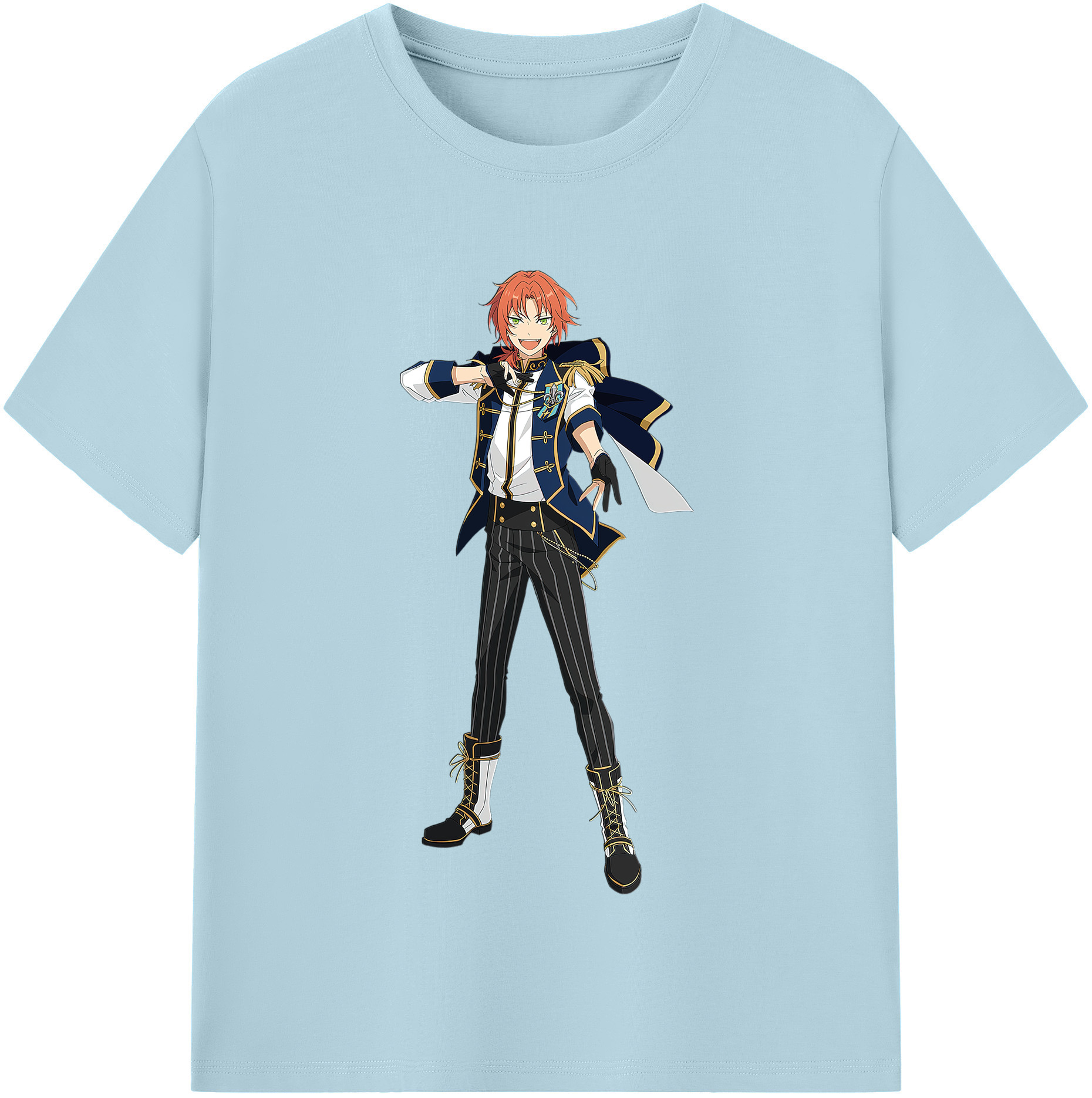 （画像用） あんさんぶるスターズ! Ensemble Stars 綿100％半袖Tシャツ（フロントプリント）